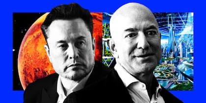 Jeff Bezos Elon Musk