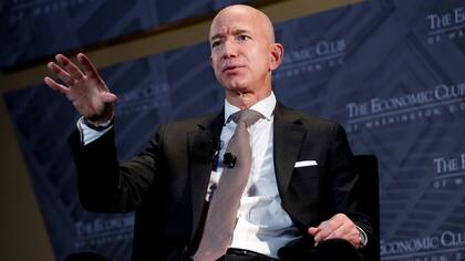 Jeff Bezos es el hombre más rico del mundo con una fortuna de alrededor de US$200.000 millones