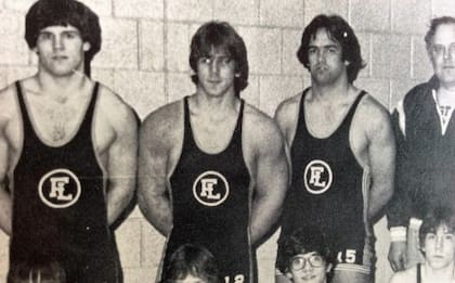 Jeff durante la secundaria.