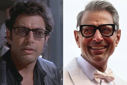 Jeff goldblum, antes y ahora