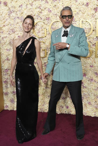 Jeff Goldblum y su esposa, Emilie Livingston