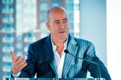 Jeff Zucker, el presidente de CNN, renunció a la empresa por su relación con una empleada (Crédito: Edward M. Pio/CNN)