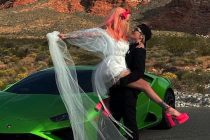 Jenna Jameson y Jessi Lawless se casaron en Las Vegas, en una ceremonia privada con sus familiares