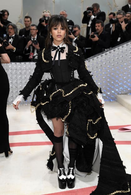 Jenna Ortega en la MET Gala 2023