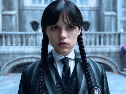 Jenna Ortega es quien interpreta a Wednesday en la serie de Netflix