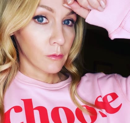 Jennie Garth logró rearmarse y hoy, asegura, vive en paz