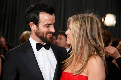 Justin Theroux enamoró a la actriz y la llevó nuevamente al altar