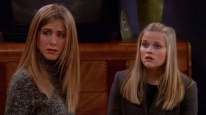 Jennifer Aniston y Reese Witherspoon, en las épocas de Friends