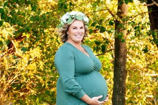 Jennifer Dahlgren, exatleta y figura del deporte nacional, fue mamá a los 41 años