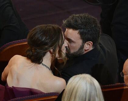 Jennifer Garner fue decisiva en el gran momento que vive hoy Ben Affleck; aquí, la pareja festeja el anuncio del Oscar