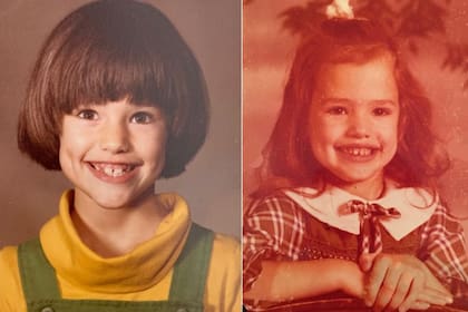 Jennifer Garner fue una de las que compartió varias imágenes de su infancia, y contó algunas anécdotas graciosas de cuando era una niña