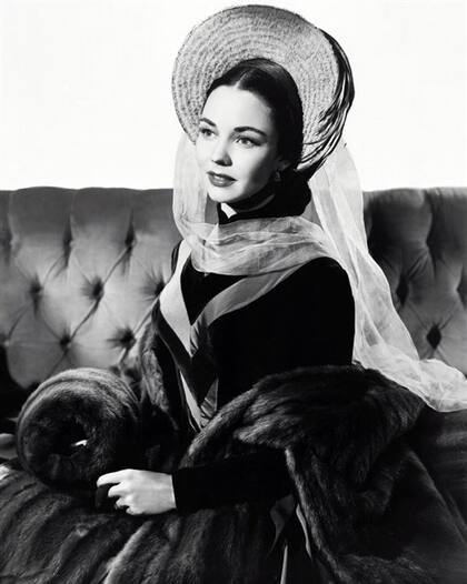 Jennifer Jones como Madame Bovary en el film dirigido por Vincente Minnelli