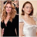 De Emma Stone a Julia Roberts, ocho famosos que conocieron a sus ídolos y no pudieron ocultar su emoción