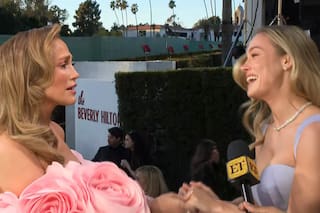 Brie Larson se emocionó hasta las lágrimas al conocer en persona a Jennifer Lopez, que quedó sorprendida por su reacción