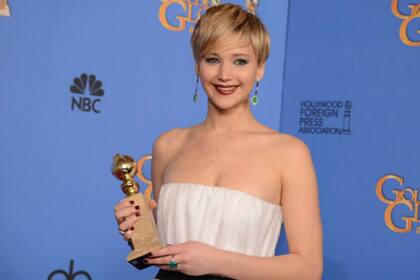 Jennifer, radiante con su segundo Globo de Oro