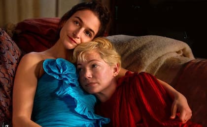 Jenny Slate y Michelle Williams en Morir de placer