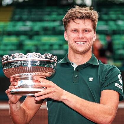 Jenson Brooksby, campeón del ATP de Houston, en abril pasado