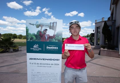 Jeremías Porta Aráoz, con la tarjeta