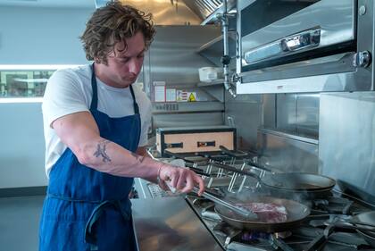 Jeremy Allen White durante el octavo episodio de The Bear.