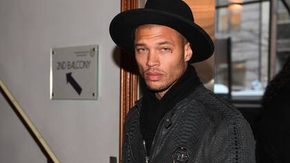 Jeremy Meeks, de 33 años, debutó como modelo de pasarela en la Semana de la Moda de Nueva York