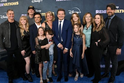 Jeremy Renner en 11 de abril, durante la presentación de su serie para Disney+ Rennervations, en Los Ángeles