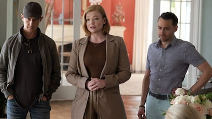Jeremy Strong, Sarah Snook y Culkin interpretaron a los hermanos Roy en la serie de HBO
