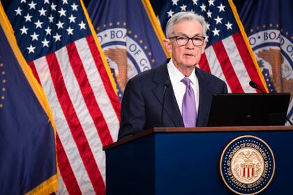 Jerome Powell, el presidente de la Reserva Federal de Estados Unidos.