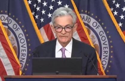 Jerome Powell,presidente de la Fed, anunció la baja de la tasa de referencia en EE.UU.