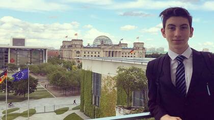 Jerónimo Bucher, durante su visita a Alemania