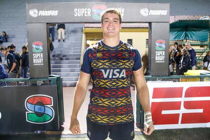 Jerónimo Ureta volvió a jugar el Super Rugby y sueña con levantar la copa con el equipo argentino.