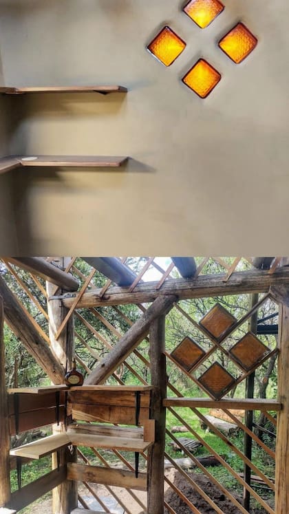 Jerónimo y su novia construyeron su propia casa desde los cimientos (Foto: Gentileza: Jerónimo Weich)
