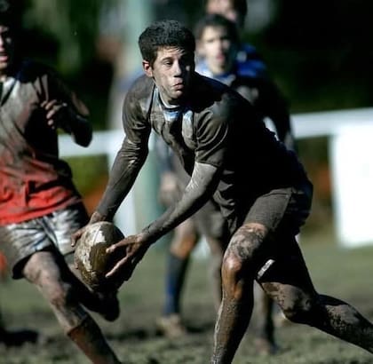 Jerónimo —o Momo, como lo llaman sus más cercanos— jugó durante varios años al rugby en el club Liceo Naval Militar, hasta que tomó la decisión de emprender un viaje por Latinoamérica (Foto: Gentileza Jerónimo Weich)