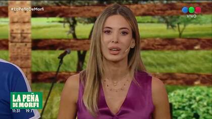 Jesica Cirio habló de la decisión de Telefe de correr a Jey Mammon de La Peña de Morfi