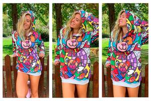 Jésica Cirio suele mostrar postales de su gigantesco jardín en las redes sociales