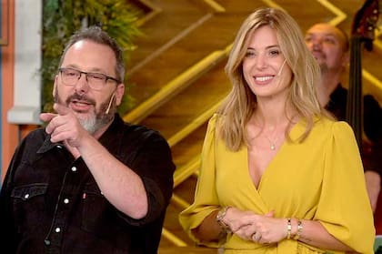 Jesica Cirio y Gerardo Rozín compartieron la conducción de La peña de Morfi