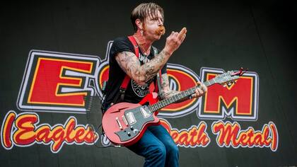 Jesse Hughes, el frontman ramonero de Eagles of Death Metal