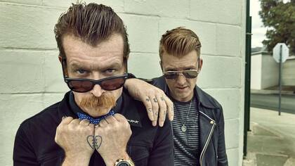 Jesse Hughes y Josh Homme, los integrantes de Eagles of Death Metal