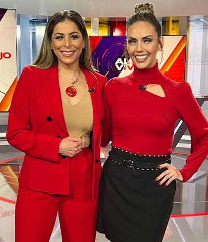 Jessica Carrillo comparte la conducción de Al rojo vivo con Lourdes Stephen