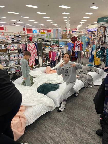 Jessica compartió en su cuenta de Facebook cómo terminó varada en una sucursal de Target