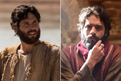 Dudu Azevedo y Guilherme Winter, Jesús y Judas en la nueva tira de Telefe