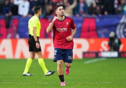 Jesus Areso, el autor del gol de la jornada