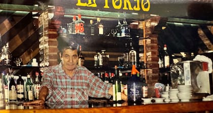 Jesús Feas, en la barra del Tokio.