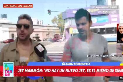 Jey Mammon habló con el cronista de A la tarde mientras caminaba por las calles de Buenos Aires