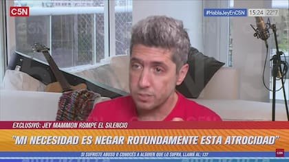Jey Mammon habló también de su relación con Lucas Benvenuto