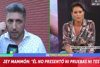 Karina Mazzocco vivió un momento de tensión al quedar cara a cara con Jey Mammon