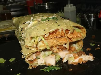 Jianbing de Quicitop, restaurante de comida china en Queens, Nueva York (Instagram/@quicitop)