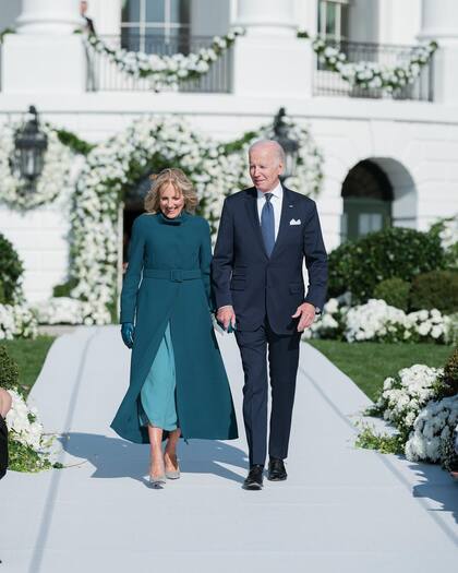 Jill Biden lideró la organización del evento junto al famoso planificador de bodas Bryan Rafanelli