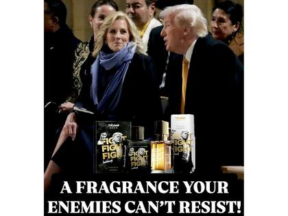 Jill Biden y Donald Trump