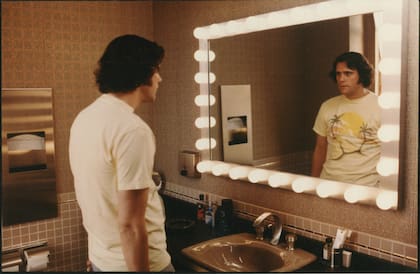 Jim Carrey como Andy Kaufman, en el film de Milos Forman