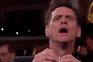 Globos de Oro 2019: la divertida broma de Jim Carrey con los anfitriones